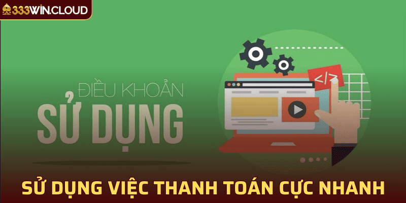 Điều khoản khi thanh toán/giao dịch