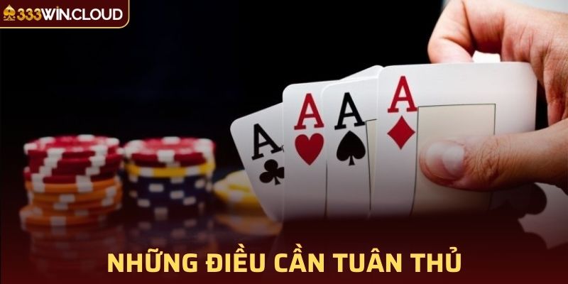 Những điều cần tuân thủ khi tham gia khuyến mãi 33win